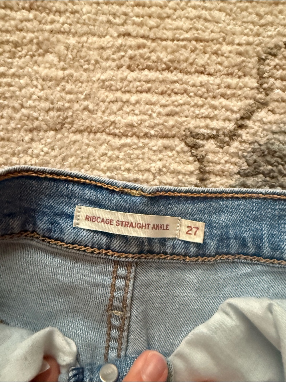 Levi Ribcage Jeans - Picture 2 of 2